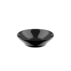 Set of 4 Soup Plates Black - Tonale