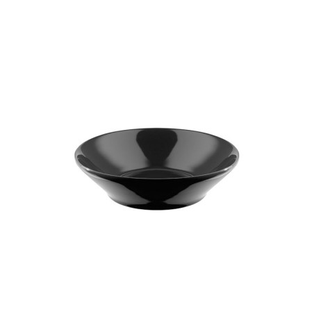Set of 4 Soup Plates Black - Tonale