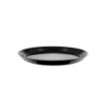 Set of 4 Dessert Plates Black - Tonale