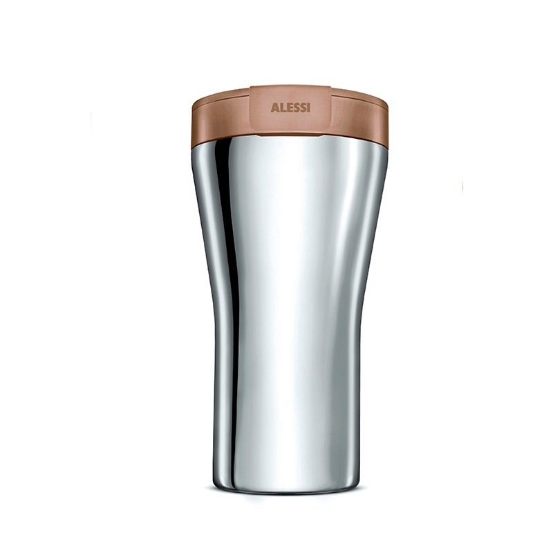 Copo Térmico 400ml Castanho - Caffa