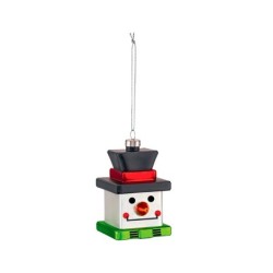 Christmas Ornament Snow Cube - Le Palle Quadrate