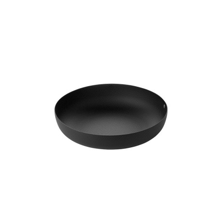 Round Basket ø24cm Black - Extra Ordinary Metal