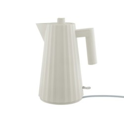 Electric Kettle - Plissé White