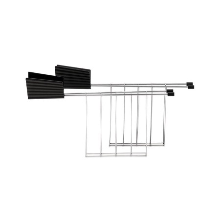 Set 2 Toaster Racks Black - Plissé