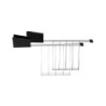Set 2 Toaster Racks Black - Plissé