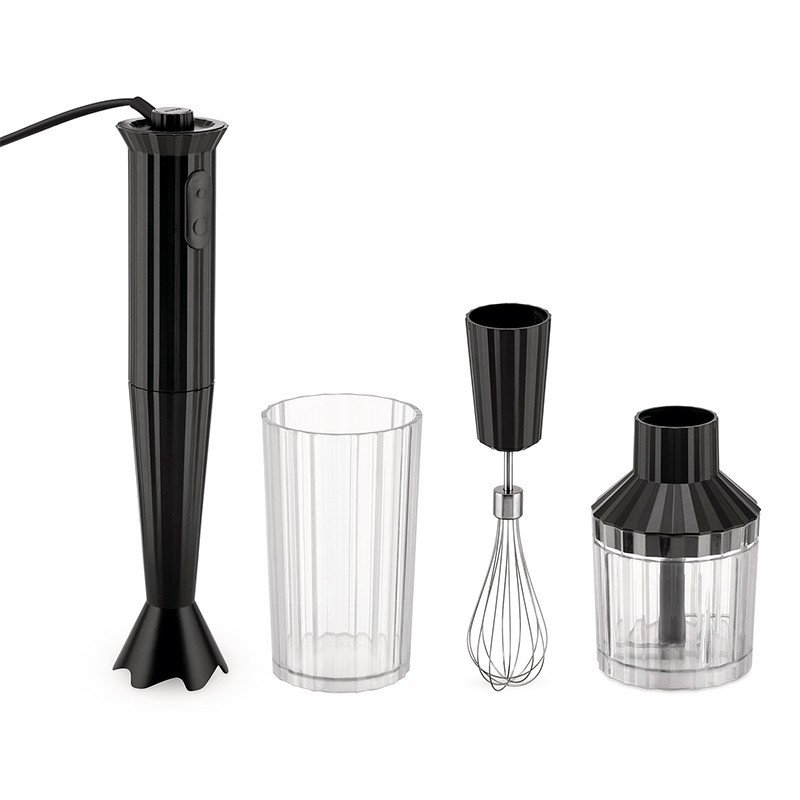 Hand Blender with Accessories Black - Plissé