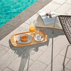 Set of 4 Dining Plate ø27cm - Dressed en Plein Air