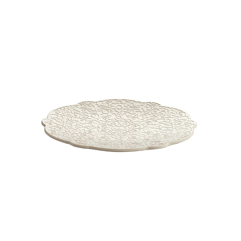 Set of 4 Saucer for Mocha ø16cm - Dressed en Plein Air Set of 4 Saucer for Mocha ø16cm - Dressed en Plein Air