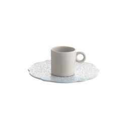Set of 4 Saucer for Mocha ø16cm - Dressed en Plein Air