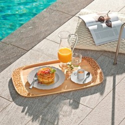 Set of 4 Saucer for Mocha ø16cm - Dressed en Plein Air