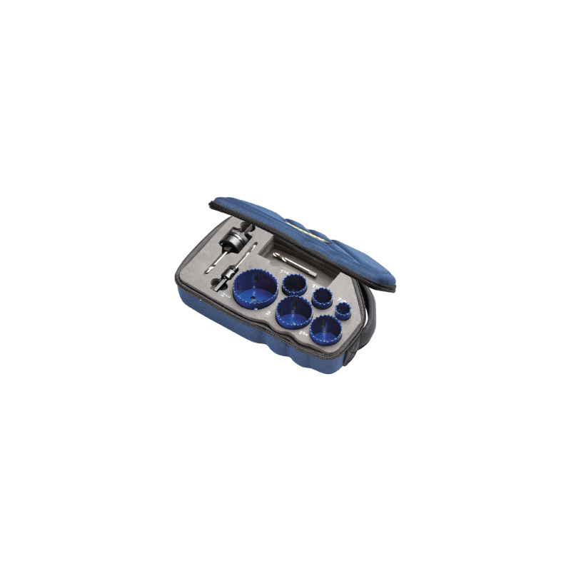 IRWIN Hole Saw Kit INT600L + Arbors + Pilot Drill IRWIN Hole Saw Kit INT600L + Arbors + Pilot Drill