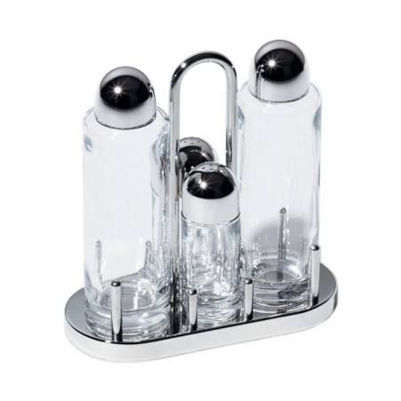 Condiment Set - Oil, Vinegar, Salt And Pepper
