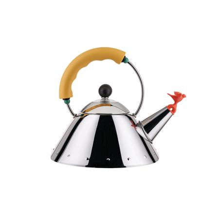 Kettle Small Bird-Shaped Whistle Yellow - 9093