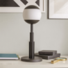 Lámpara de Mesa Recargable Negro - Furniture Re-Style