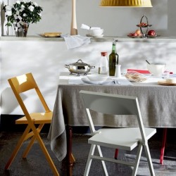 Folding and Stackable Chair Grey – Piana