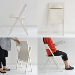 Folding and Stackable Chair Grey – Piana