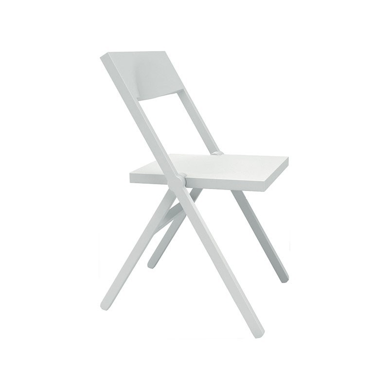 Folding and Stackable Chair White – Piana