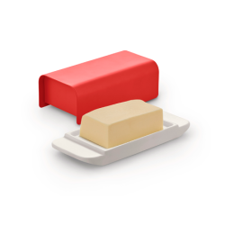 Butter Dish Red - Mattina