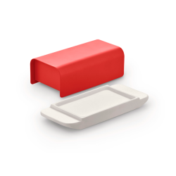 Butter Dish Red - Mattina