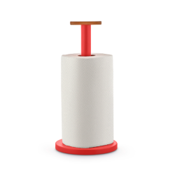 Porta-Rolos Cozinha Vermelho - Mattina