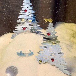 Portavela de Navidad - Barksled