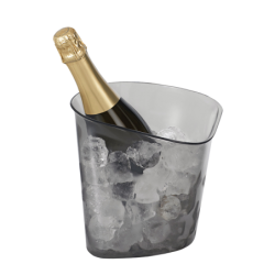 Bottles Container Side Table Black - Pick Up