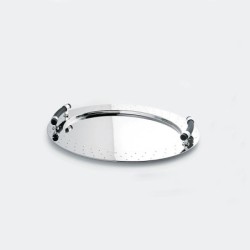 Tabuleiro Oval com Pegas 58cm