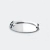 Tabuleiro Oval com Pegas 58cm