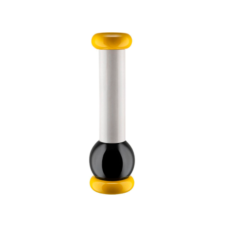 Wood Salt, Pepper and Spice Grinder Yellow