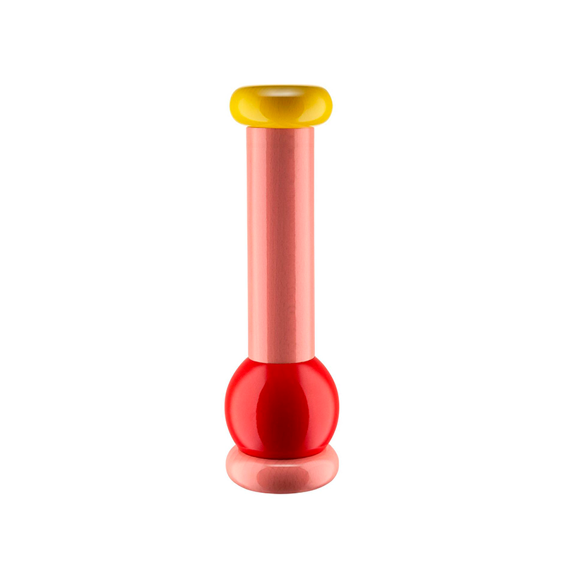 Wood Salt, Pepper and Spice Grinder Pink Wood Salt, Pepper and Spice Grinder Pink