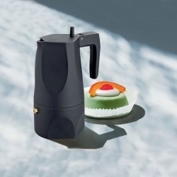 Espresso Coffee Maker 150ml Black - Ossidiana