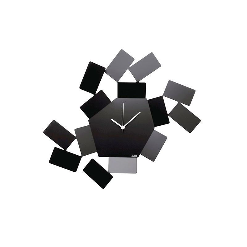 Reloj de Pared Negro - La Stanza dello Scirocco