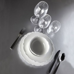 Set of 4 Glasses for White Wine - Dressed