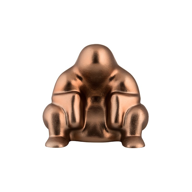 Doorstop Brown Metal - Dédé Doorstop Brown Metal - Dédé