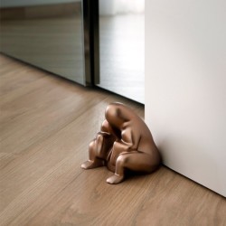 Batente de Porta Castanho Metalizado - Dédé
