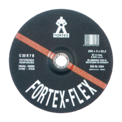 FORTEX Stone Cutting Disc 115 x 3 x 22 mm