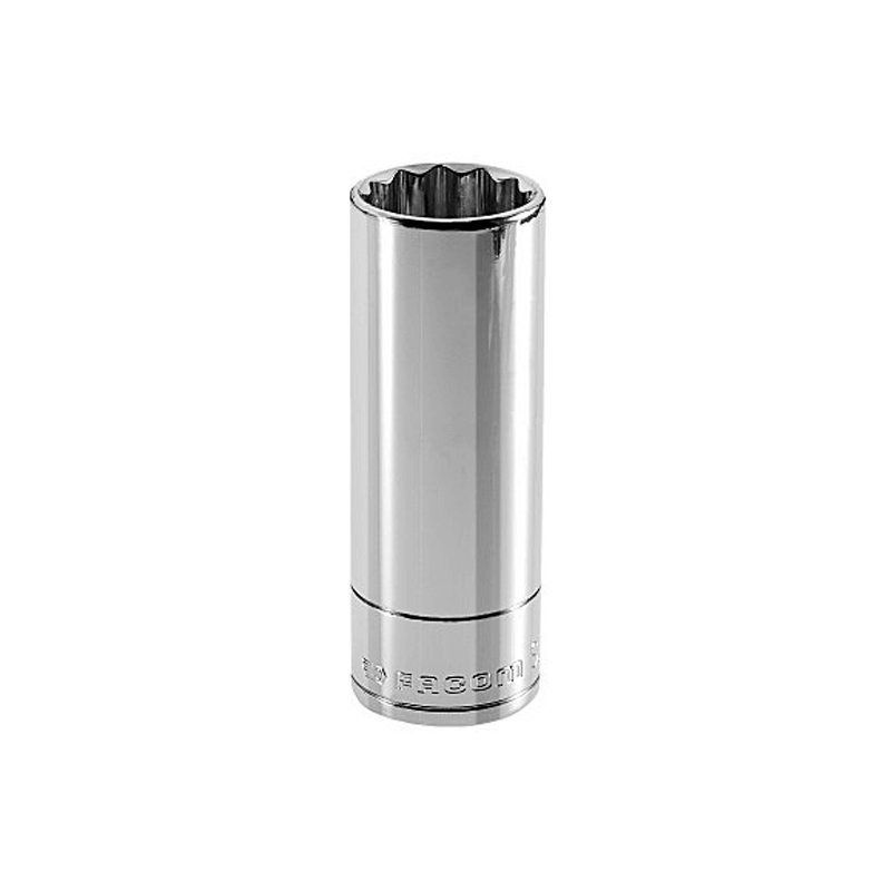 CHAVE CAIXA 3/8 LONGA 12 FACES 21MM