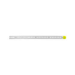REGLETA FLEXIBLE 2 FACES 200MM FLUO
