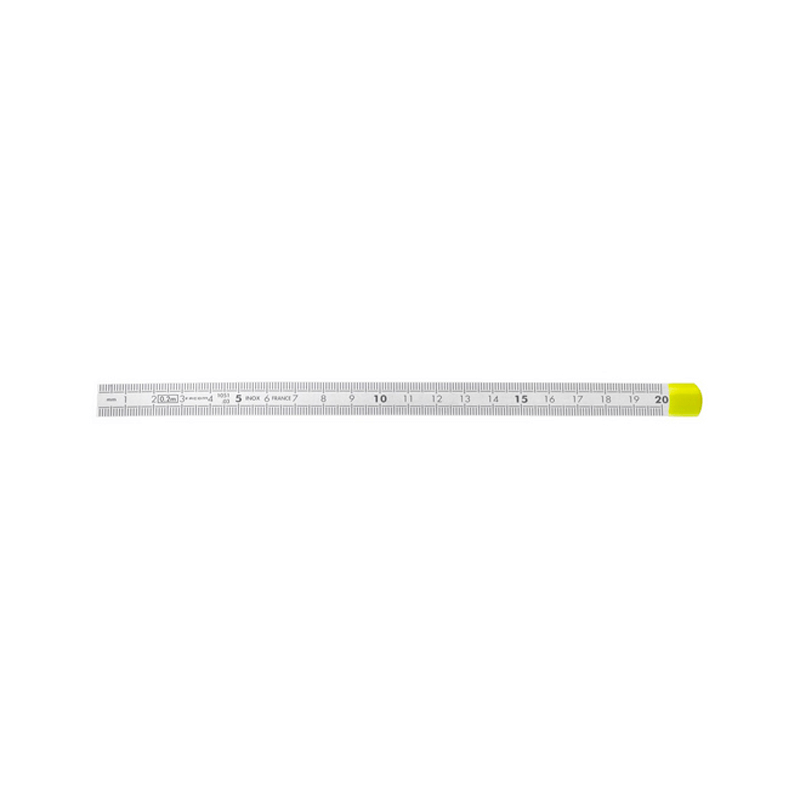 REGLETA FLEXIBLE 2 FACES 200MM FLUO