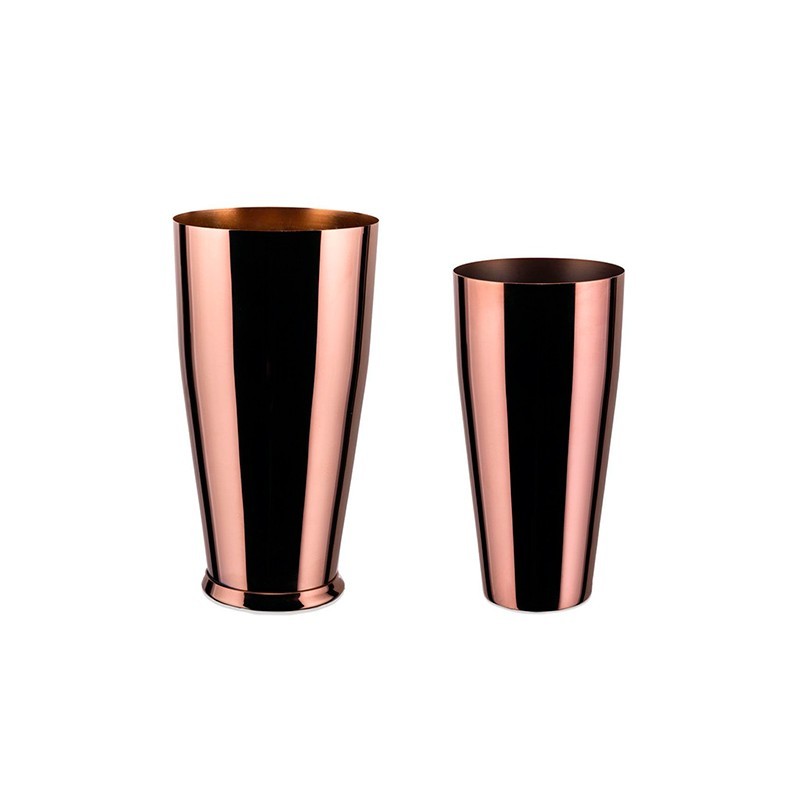 Coctelera Americana ou Boston Cobre - Mixology Coctelera Americana ou Boston Cobre - Mixology