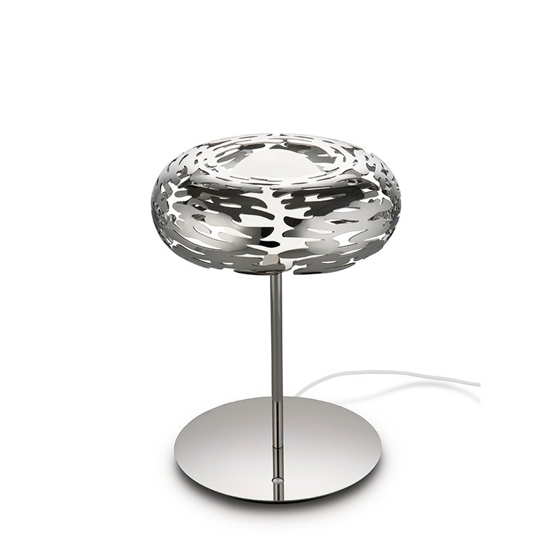Table Lamp - BarkLamp Silver