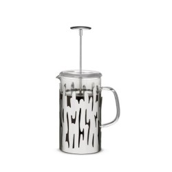 Cafetera/Tetera Embolo Gris - Barkoffee