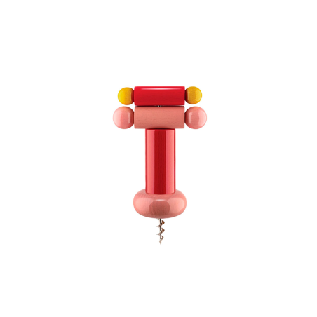 Saca-Rolhas 18cm Rosa