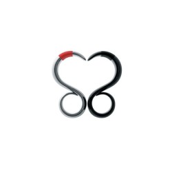No-Touch Key Ring Black - StaySafe