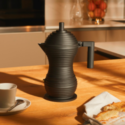 Espresso Coffee Maker 70ml Black - Pulcina