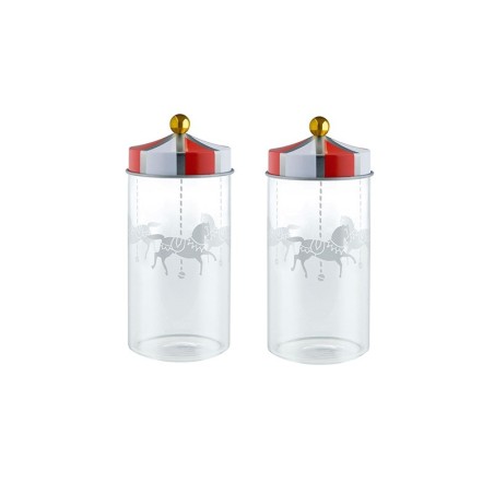 Set of 2 Spice Jars - Circus