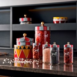 Set of 2 Spice Jars - Circus