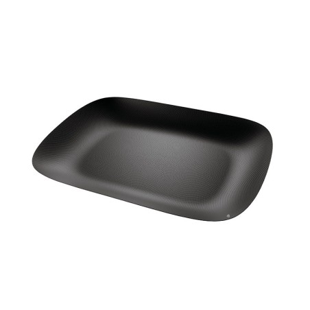 Rectangular Tray Black - Moiré