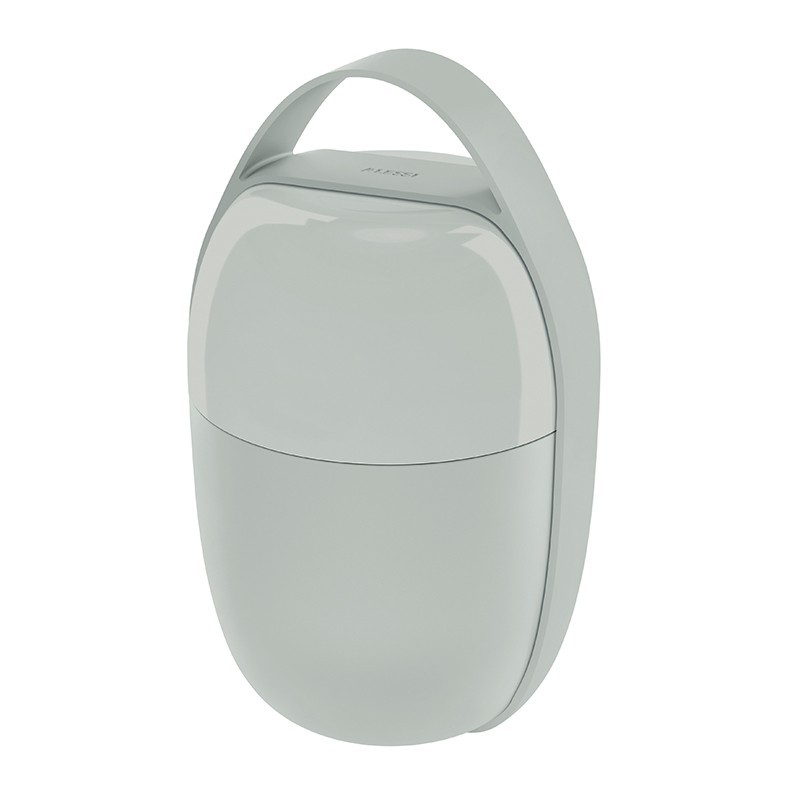 Two-Compartment Lunch Pot Grey - Food à Porter Two-Compartment Lunch Pot Grey - Food à Porter