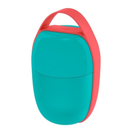 Two-Compartment Lunch Pot Light Blue - Food à Porter